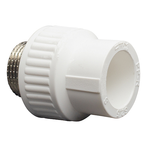 Муфта полипропиленовая PP-R комб. нар./р. DN 25х3/4" СТМ ПЛАСТ