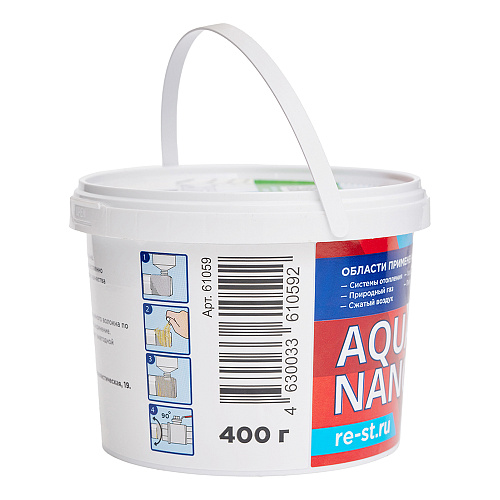 Паста сантехническая Aquaflax nano (тубы без блистера) 400 г