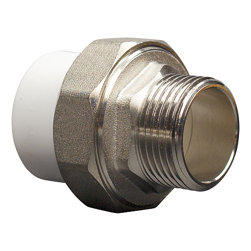 Муфта полипропиленовая PP-R комб. разъемная н./р. DN 32х3/4" СТМ ПЛАСТ