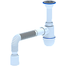 Сифон 1 1/2*40 с гибкой трубой 40*50