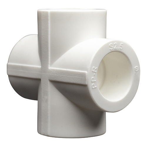 Крестовина полипропиленовая DN 40 СТМ ПЛАСТ