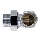 Соединение угловое г/ш 1" с накидной гайкой для п/с хромированное СТМ ТЕРМО_3