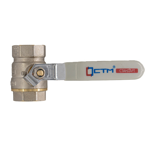 Кран шаровой для воды 1-1/2" г/г рычаг СTM СТАНДАРТ