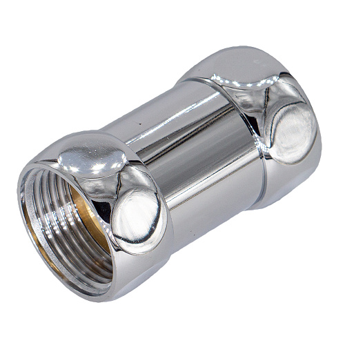 Соединение прямое г/г 1"х1" для п/с хромированное СТМ ТЕРМО (шт)