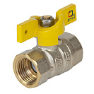Кран шаровой для газа 1/2" г/г бабочка CTM ГАЗ