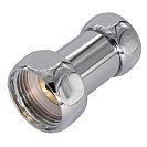Соединение прямое г/г 1"х1/2" для п/с хромированное СТМ ТЕРМО (шт)