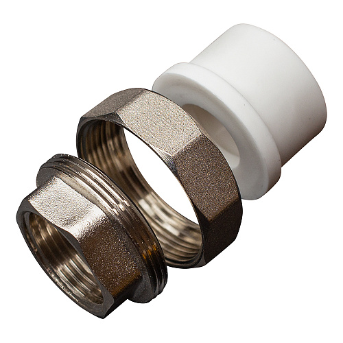 Муфта полипропиленовая PP-R комб. разъемная вн./р. DN 25х3/4" СТМ ПЛАСТ