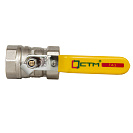 Кран шаровой для газа 3/4" г/г рычаг CTM ГАЗ_3