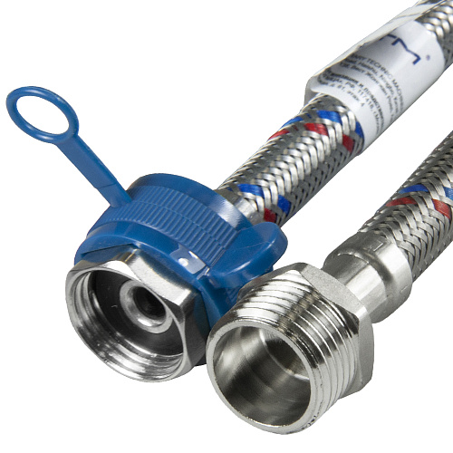 Подводка для воды сталь 1/2" г/ш 100 cм CTM