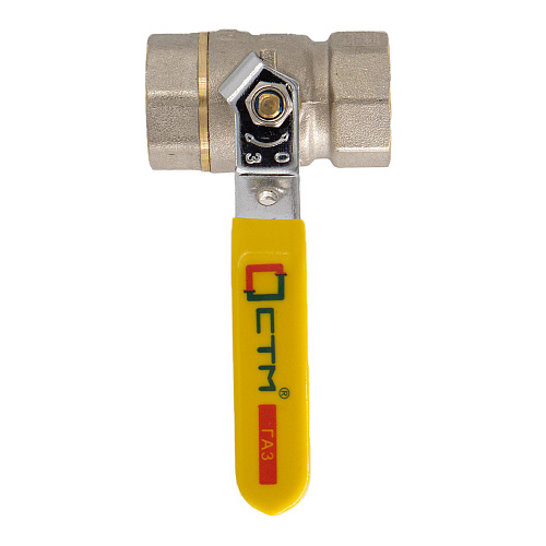 Кран шаровой для газа 3/4" г/г рычаг CTM ГАЗ
