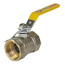 Кран шаровой для газа 1-1/4" г/г рычаг CTM ГАЗ