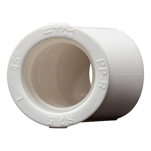 Угольник PP-R 45 град. DN 40 СТМ ПЛАСТ