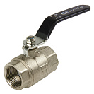 Кран шаровой для воды 3/4" г/г рычаг,  никель,  ONDO