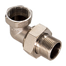 Соединитель с накид. гайкой угловой   1/2" г/ш CTM_2