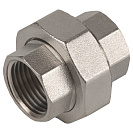 Муфта латунная резьбовая разъемная с накидной гайкой  3/4" г/г CTM