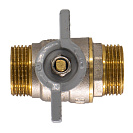 Кран шаровой для воды 1/2" ш/ш бабочка CTM СТАНДАРТ_4