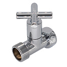 Вентиль прямой 1/2"х1/2" г/ш ручка-крест для п/с хром СТМ ТЕРМО