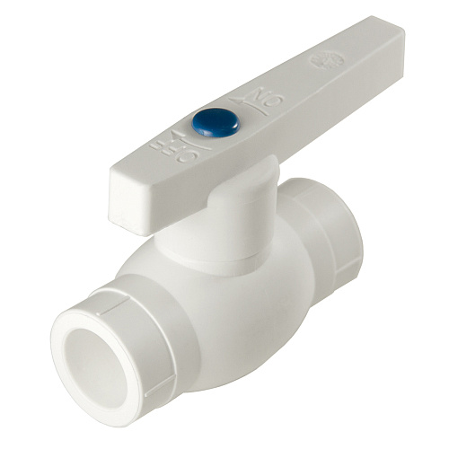 Кран шаровой PP-R DN 63 СТМ ПЛАСТ (шар стальной)