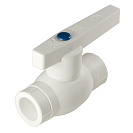 Кран шаровой PP-R DN 32 СТМ ПЛАСТ (шар стальной)