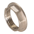 Контргайка латунная резьбовая с ребордой 1" г/г CTM