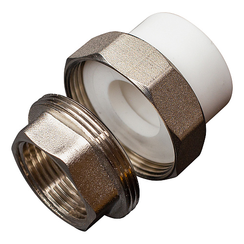 Муфта полипропиленовая PP-R комб. разъемная вн./р. DN 32х1" СТМ ПЛАСТ