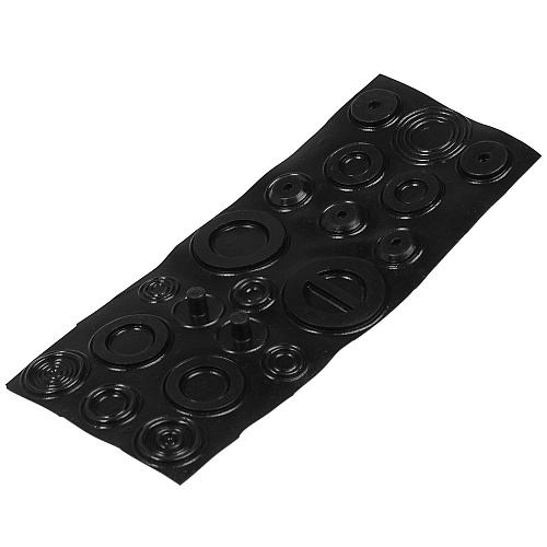 Набор сантехнических прокладок №1 (на листе) Набор сантехнических прокладок №1 (на листе)