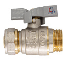 Кран шаровой для воды 26х1" ц/ш бабочка CTM СТАНДАРТ_1