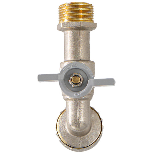 Кран шаровой 1/2" водоразборный бабочка CTM СТАНДАРТ