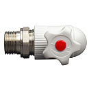 Кран шаровой PP-R для радиатора угловой DN 20х1/2" СТМ ПЛАСТ_3