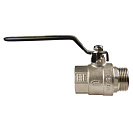 Кран шаровой для воды 1" г/ш рычаг,  никель,  ONDO_3