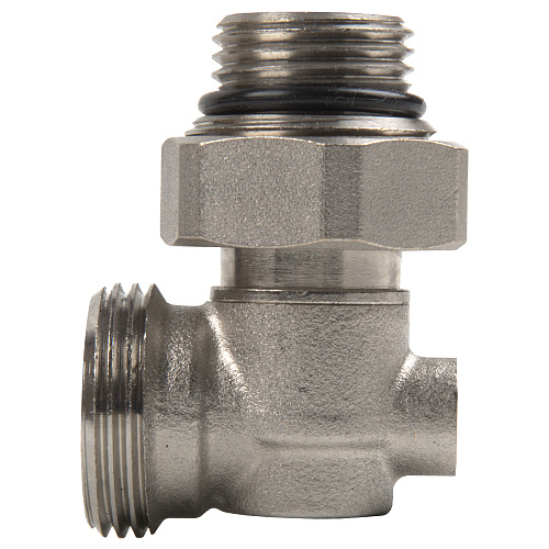 Мультифлекс, узел для нижнего углового подключения, (Н-образный) с шаровым краном ONDO