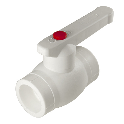 Кран шаровой PP-R DN 20 СТМ ПЛАСТ Кран шаровой PP-R DN 20 СТМ ПЛАСТ
