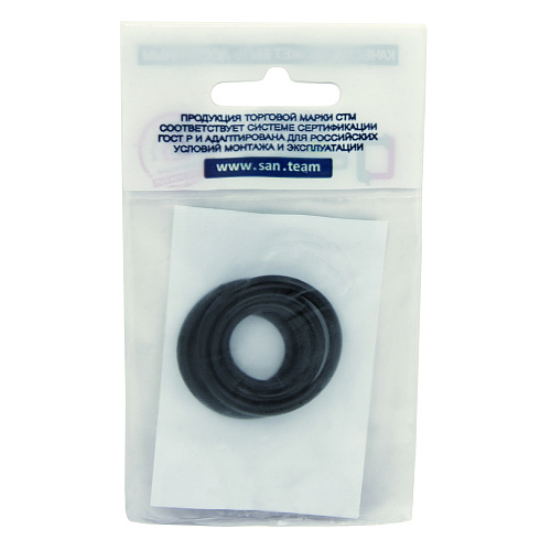 Набор уплотнительных колец резина д/резьбовых «американок» 1/2"-1" СТМ Набор уплотнительных колец резина д/резьбовых «американок» 1/2"-1" СТМ