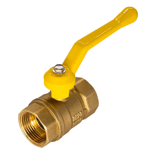 Кран шаровой для газа 1/2" г/г рычаг ОПТИМА ГАЗ