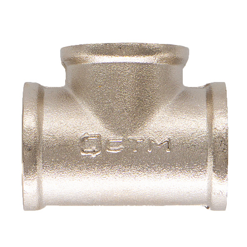 Тройник резьбовой  1" г/г/г CTM