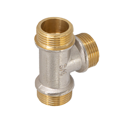 Тройник резьбовой с ограничителем 1/2" ш/ш/ш CTM