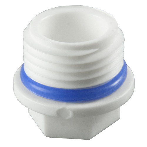 Заглушка полипропиленовая PP-R резьбовая DN 25 СТМ ПЛАСТ