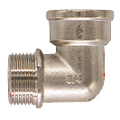 Уголок латунный с ограничителем  3/4" г/ш CTM_1