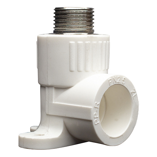 Угольник PP-R комб. с крепл. нар./р. DN 20х1/2" СТМ ПЛАСТ