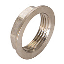 Контргайка латунная резьбовая с ребордой 1/2" г/г CTM_2