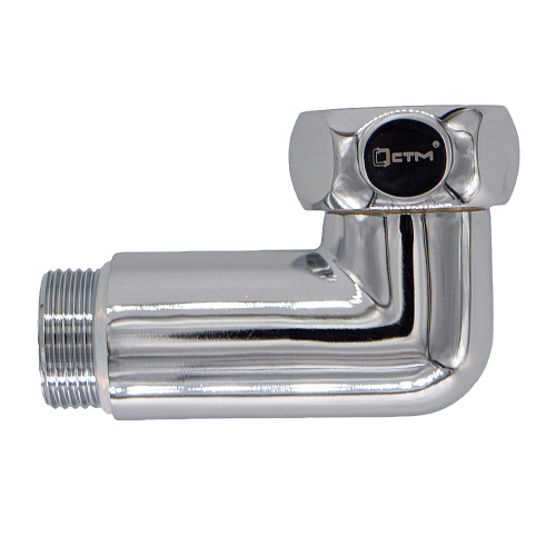 Уголок г/ш 1"х3/4" для полотенцесушителя хром. СТМ ТЕРМО (шт)