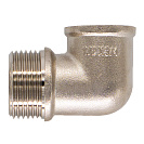 Уголок латунный переходной  3/4"x1/2" ш/г CTM_1