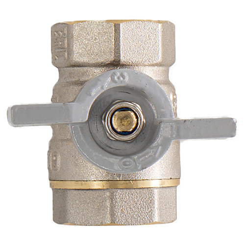 Кран шаровой для воды 1" г/г бабочка СTM СТАНДАРТ