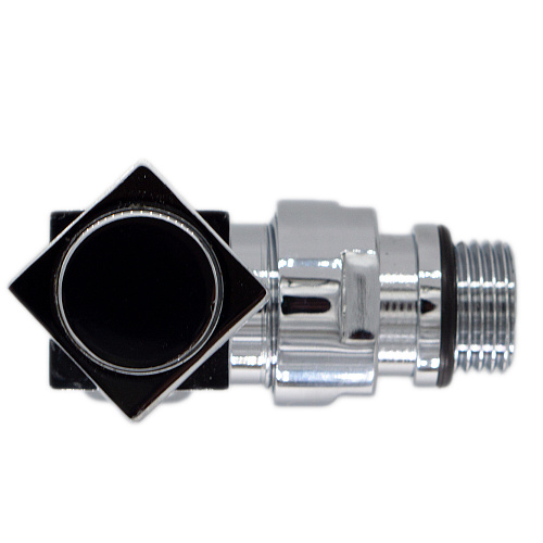 Вентиль угловой квадрат 3/4"х1/2" г/ш для п/с хром. (VR2034B)