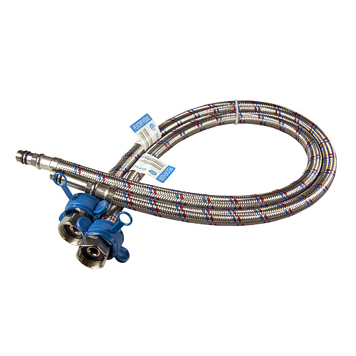 Подводка д/смес. PEX-сталь 1/2"xM10x60 см ONDO (пара)