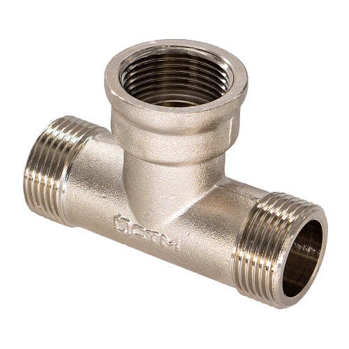 Тройник резьбовой  1" ш/г/ш CTM