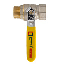 Кран шаровой для газа 1/2" г/ш рычаг CTM ГАЗ_3
