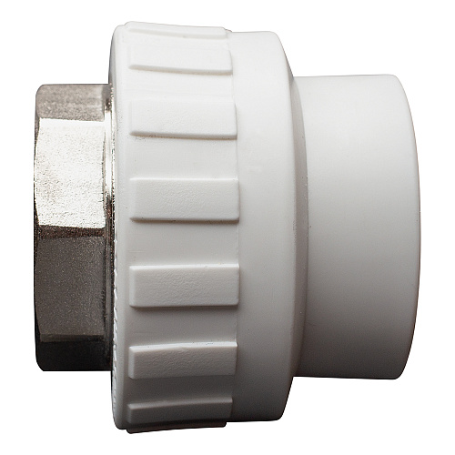 Муфта полипропиленовая PP-R комб. под ключ вн./р. DN 40х1-1/4" СТМ ПЛАСТ