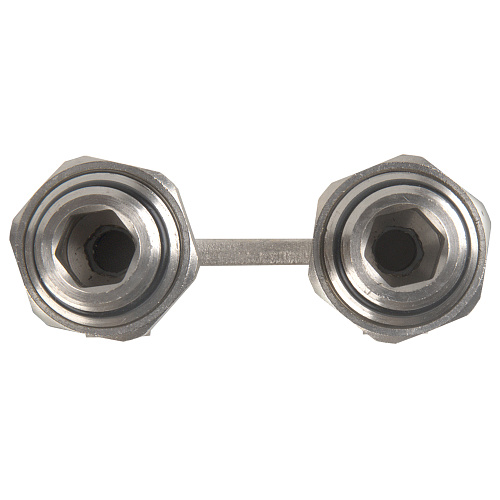 Мультифлекс, узел для нижнего прямого подключения, (Н-образный) с шаровым краном ONDO