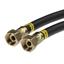 Шланг для газа 1/2" г/г 200 см,  чёрный